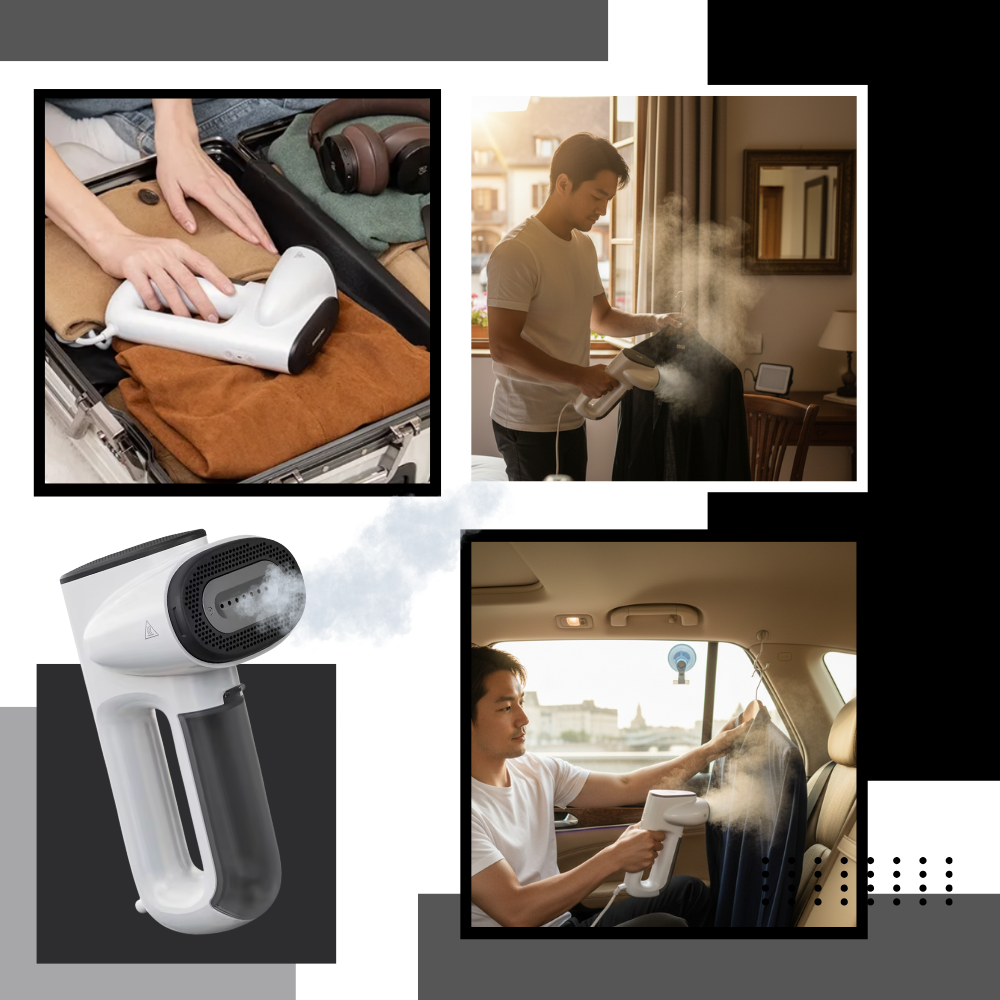 Vaporizador portátil para prendas - Ozerty
