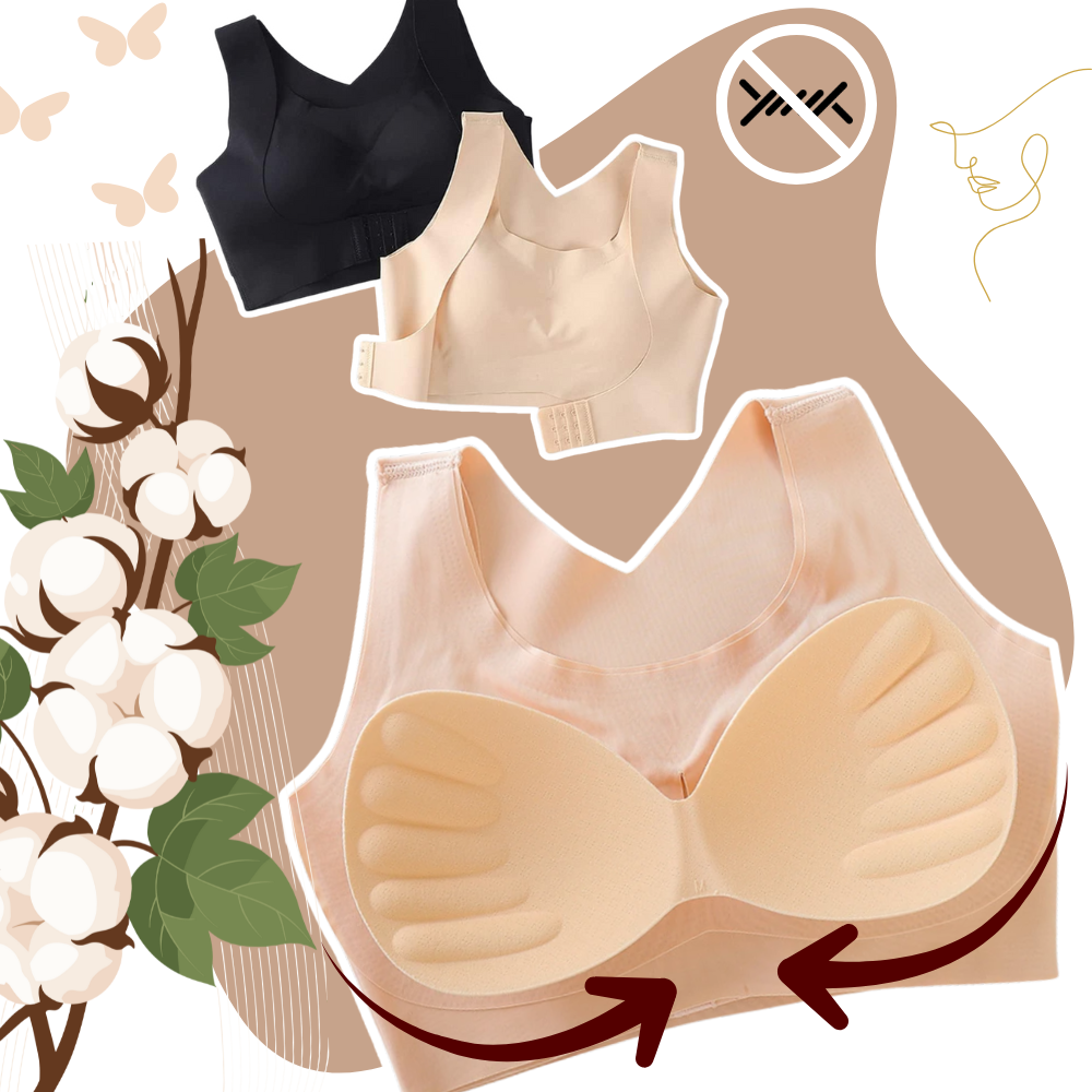 Sujetador sin costuras con soporte postural - Ozerty