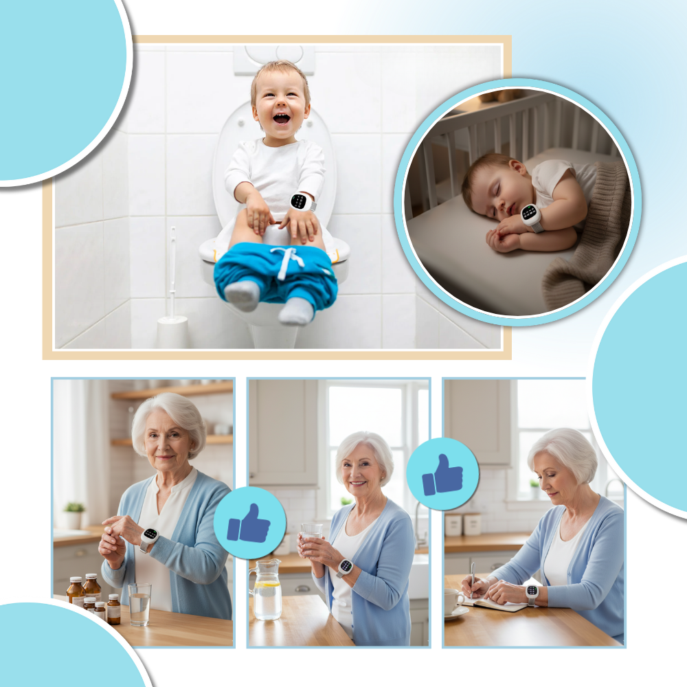 Reloj con alarma para el control de la vejiga y la enuresis - Ozerty