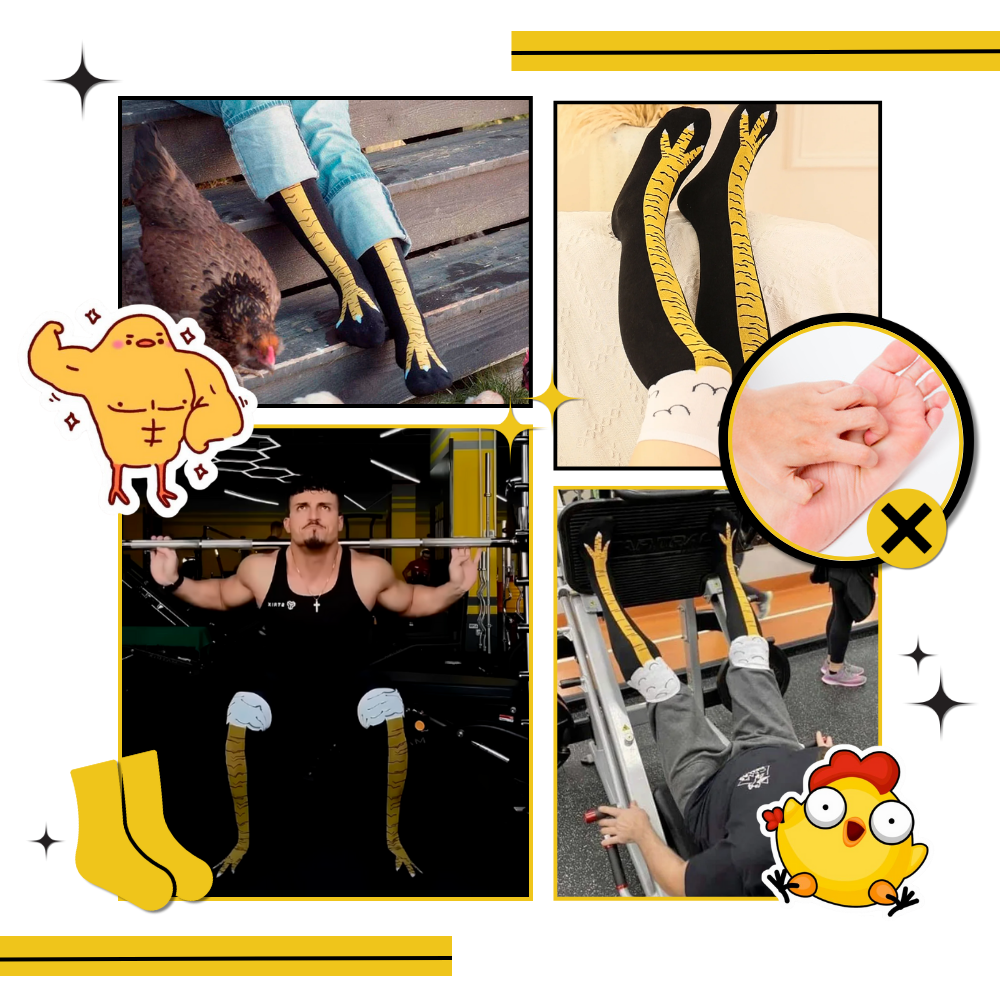 Calcetines de patas de pollo - Ozerty