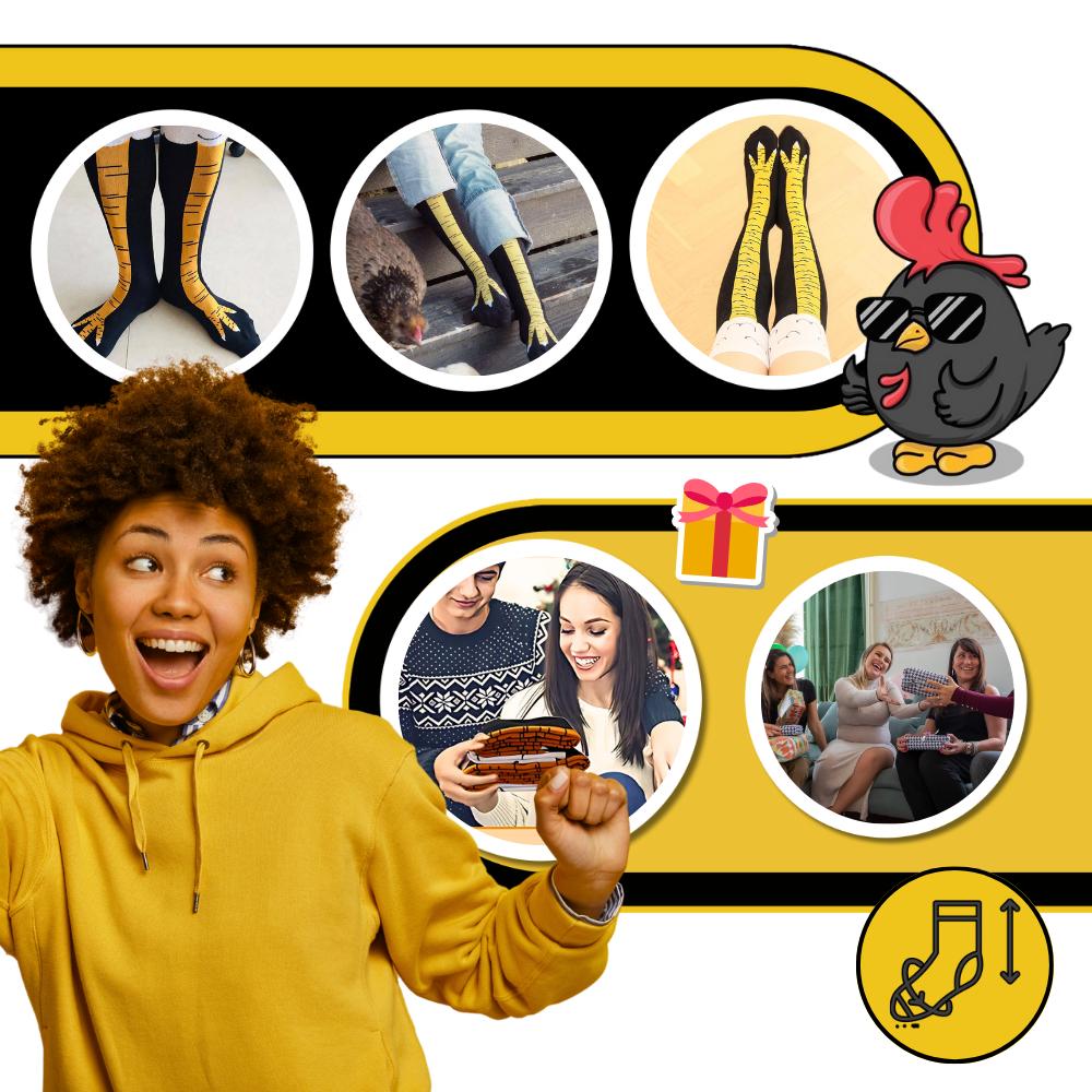 Calcetines de patas de pollo - Ozerty