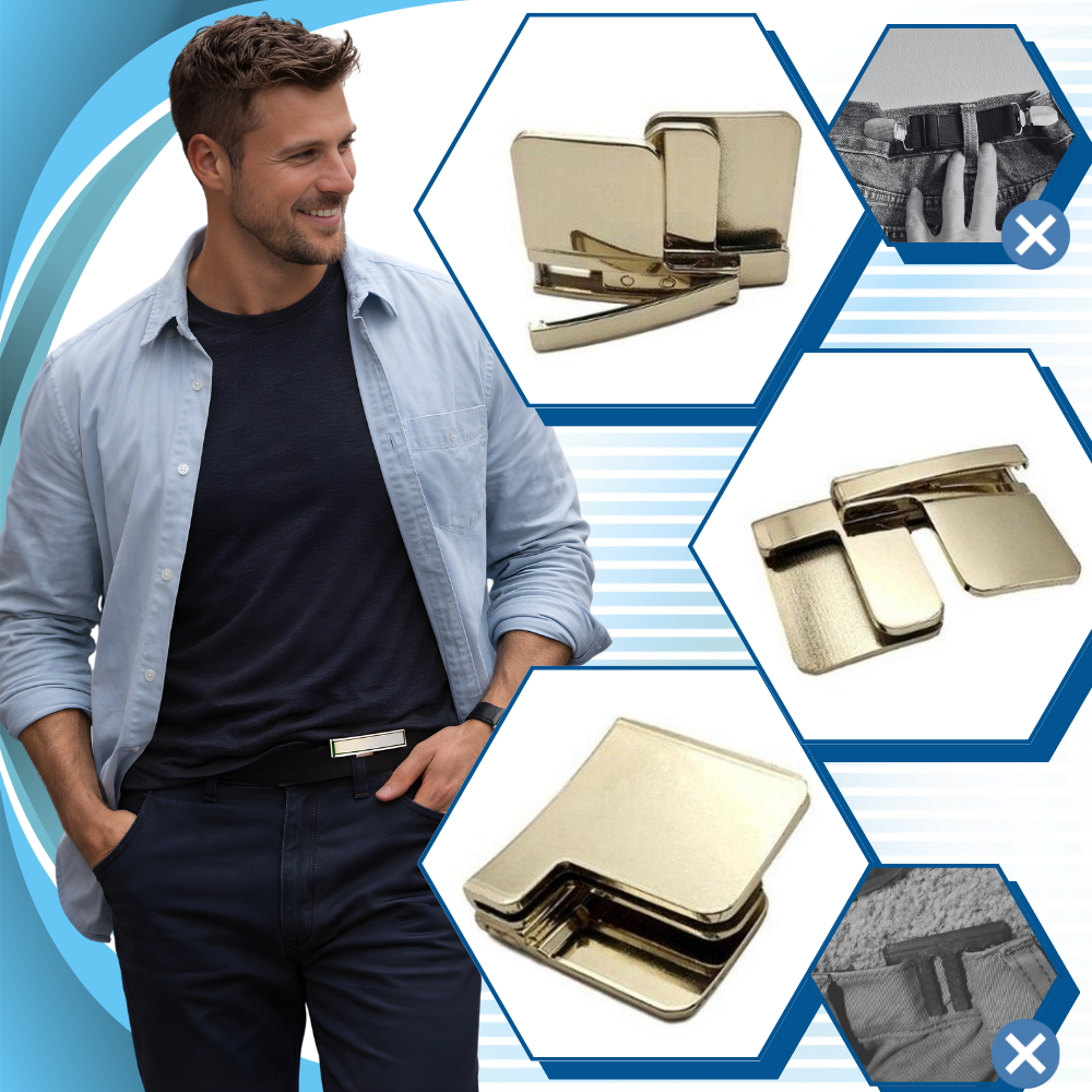 Cinturón con clip invisible Precise Clean Tailor - Ozerty