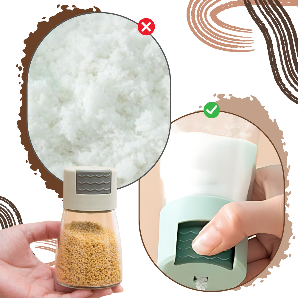 Dispensador preciso de sal y pimienta
- Ozerty