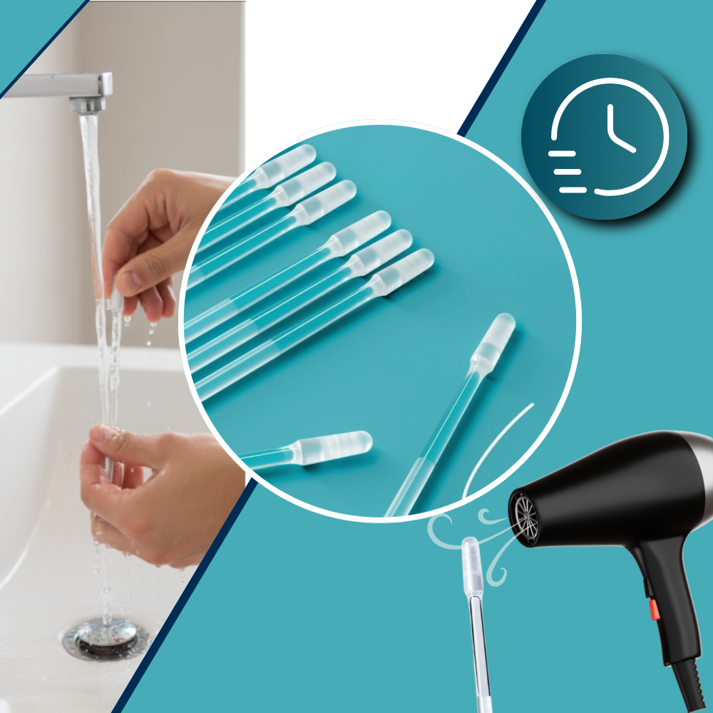 Bastoncillo reutilizable para cerumen, preciso y suave - Ozerty