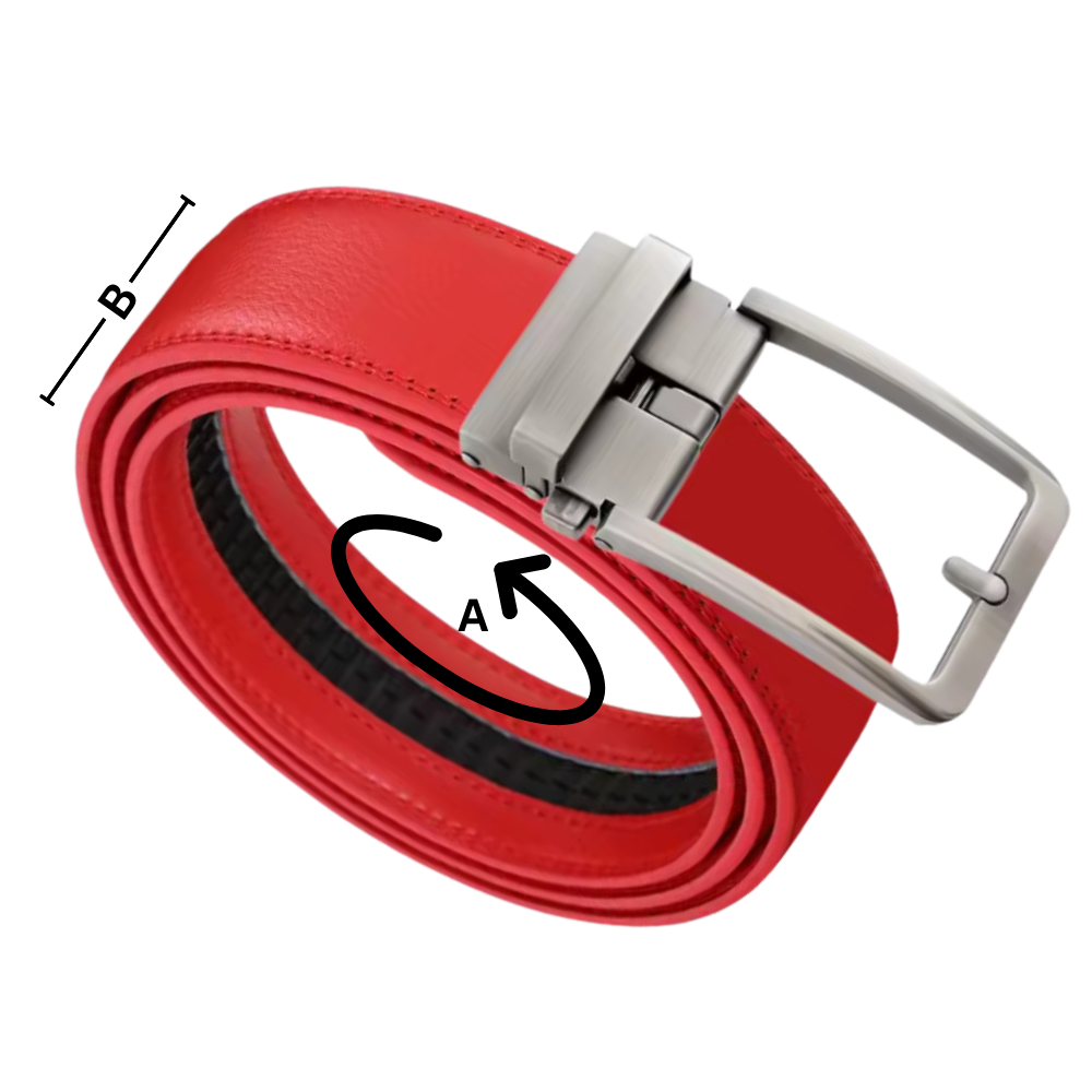 Cinturón de cuero sin agujeros - Ozerty