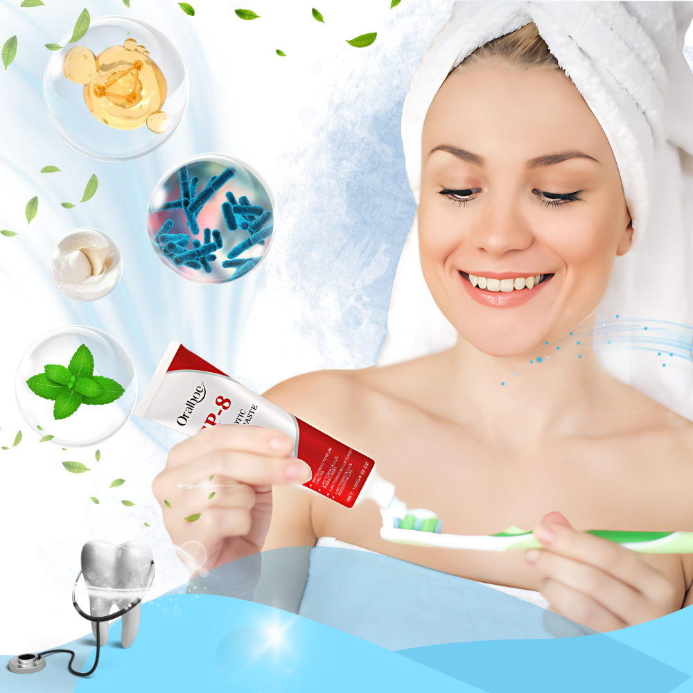 Blanqueador dental con probióticos - Ozerty