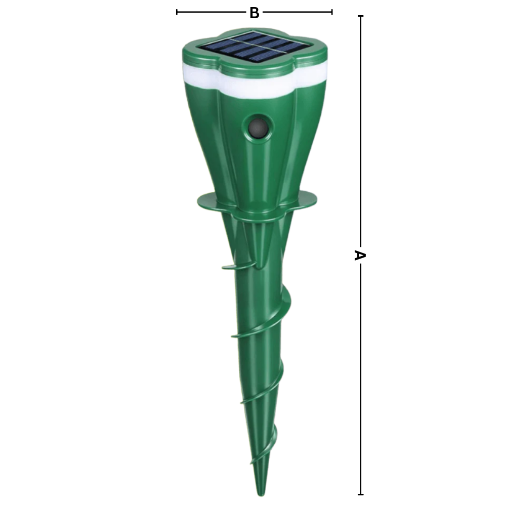 Repelente solar mediante pulsos - Ozerty