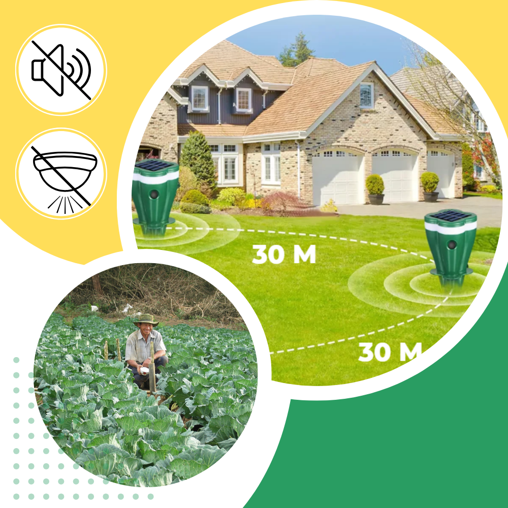 Repelente solar mediante pulsos - Ozerty