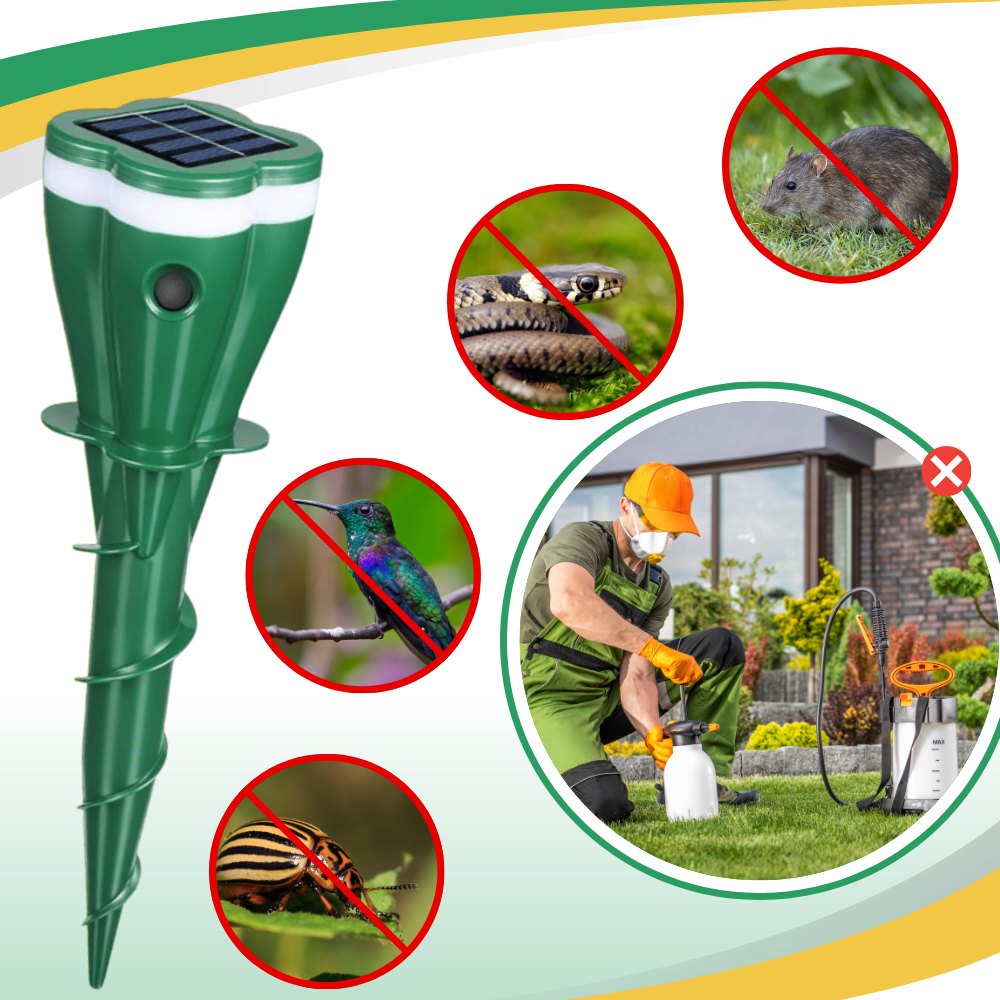 Repelente solar mediante pulsos - Ozerty