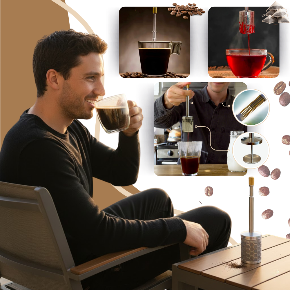 Cafetera francesa Pure Aroma - Ozerty