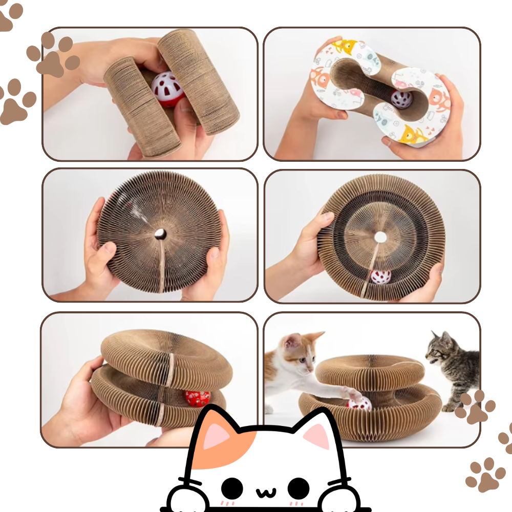 Rascador anti estrés para gatos - Ozerty