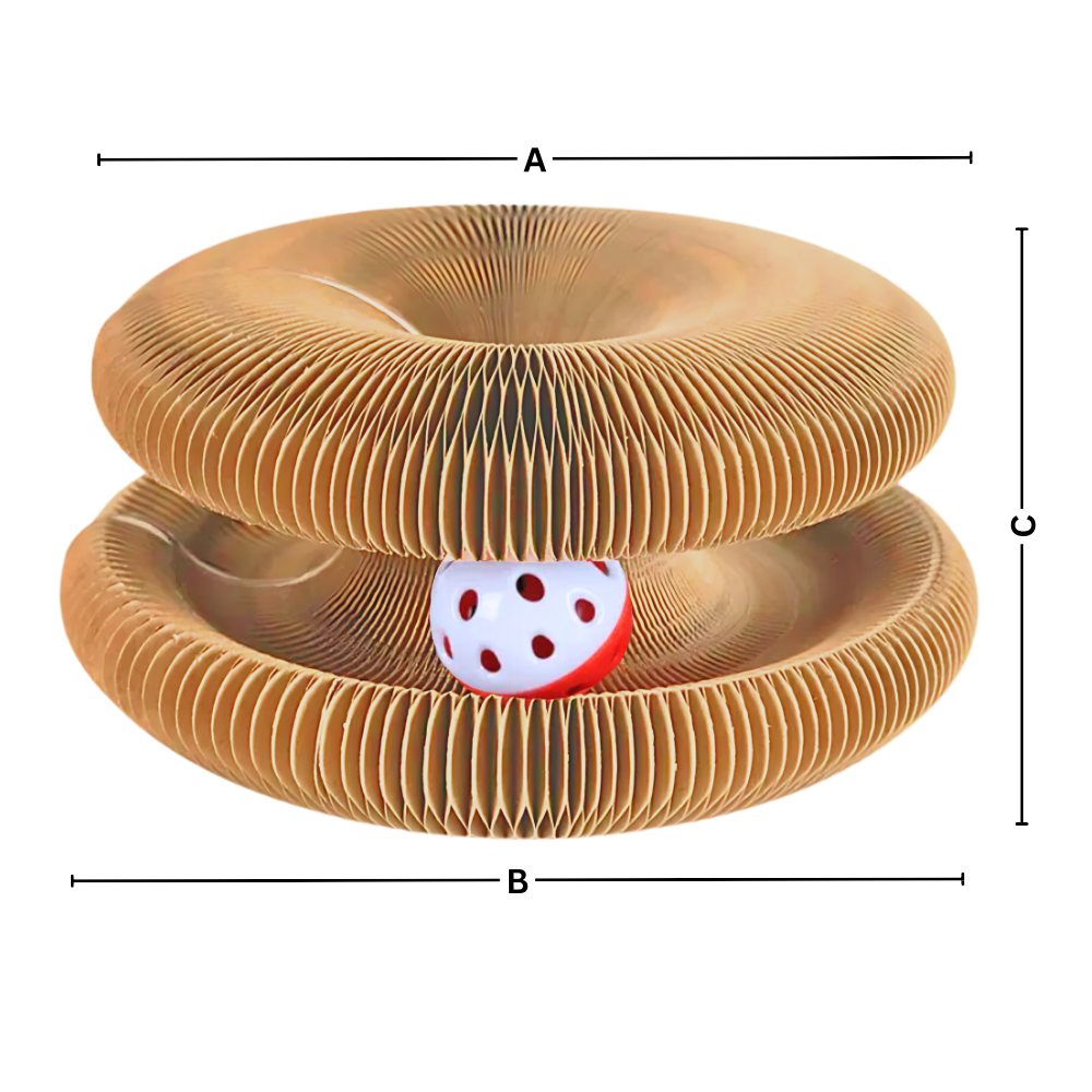 Rascador anti estrés para gatos - Ozerty