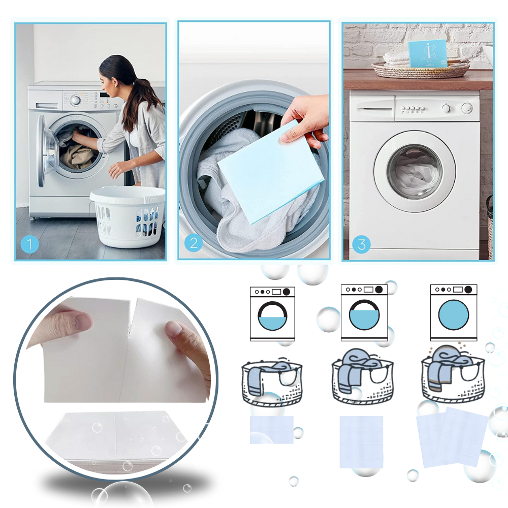 Paños de colada ecológicos de disolución rápida
- Ozerty