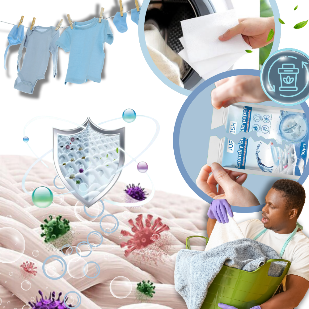 Paños de colada ecológicos de disolución rápida
- Ozerty