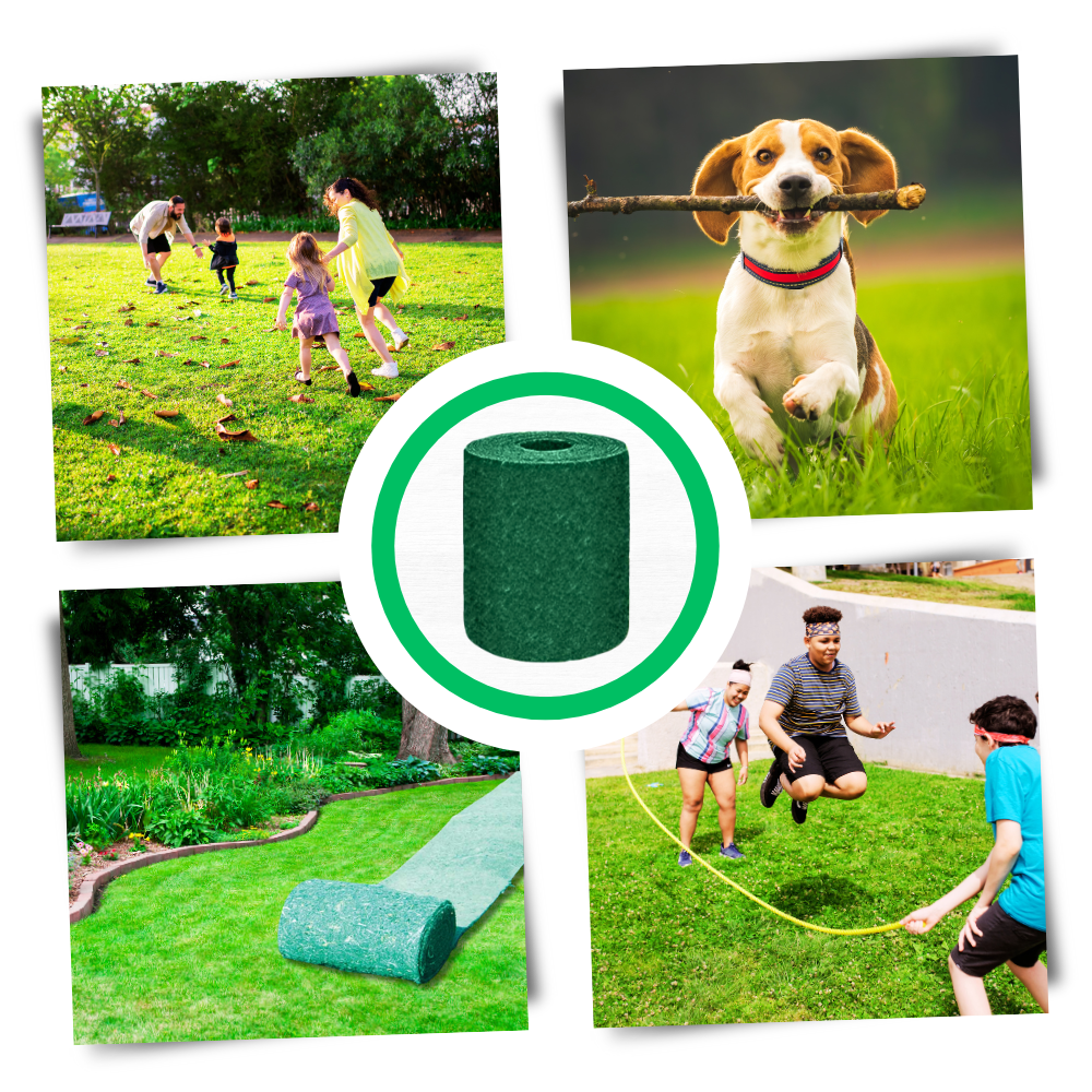 Alfombrilla de semillas de hierba con rápida fijación
- Ozerty