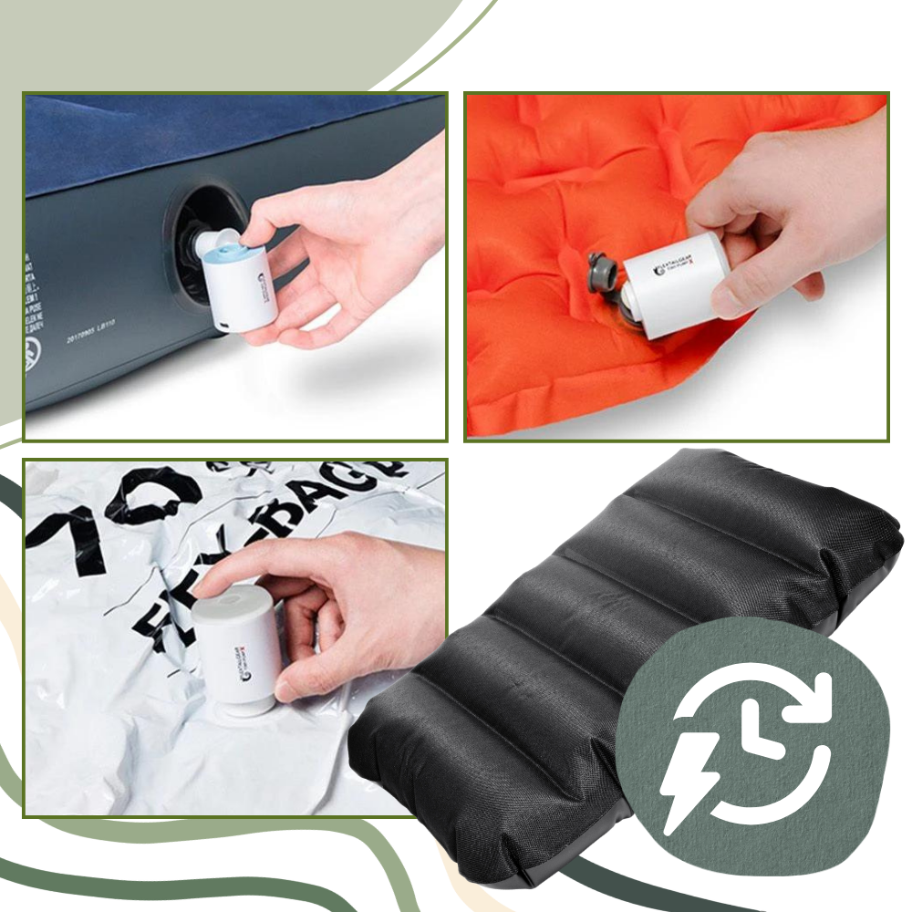 Bomba de inflado y desinflado rápido
- Ozerty