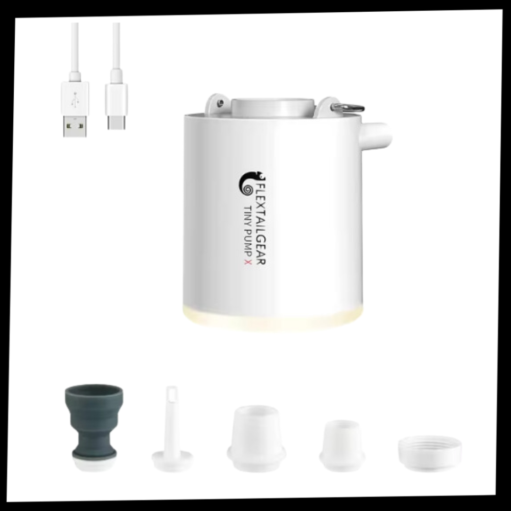 Bomba de inflado y desinflado rápido
- Ozerty