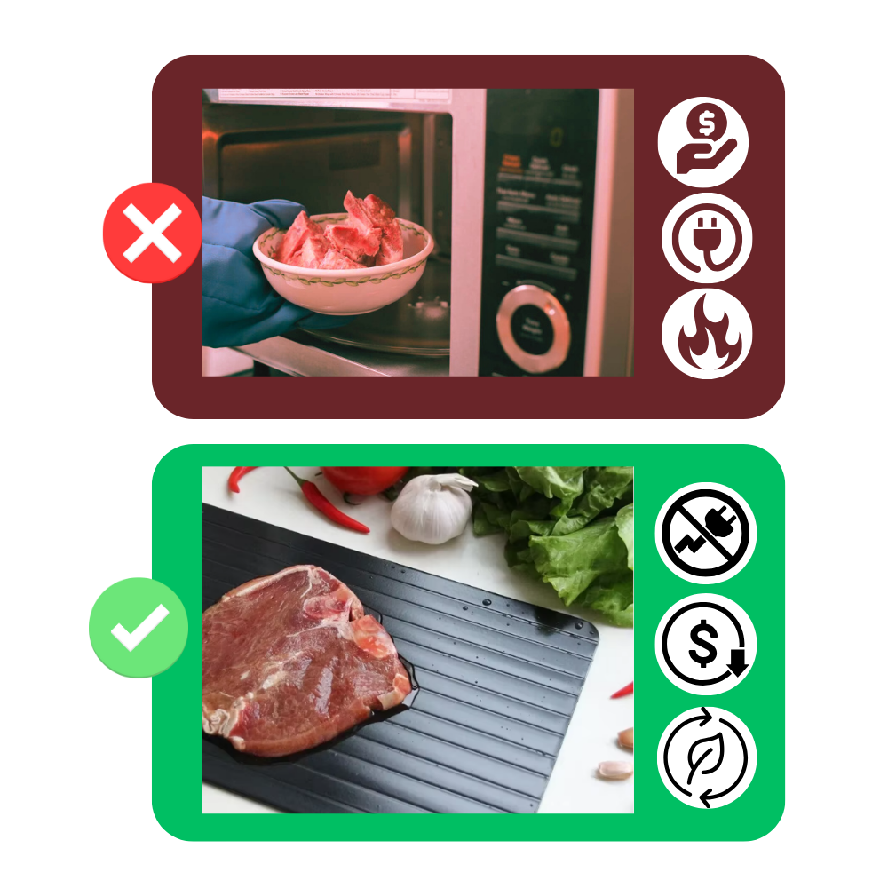 Bandeja de descongelación rápida - Ozerty