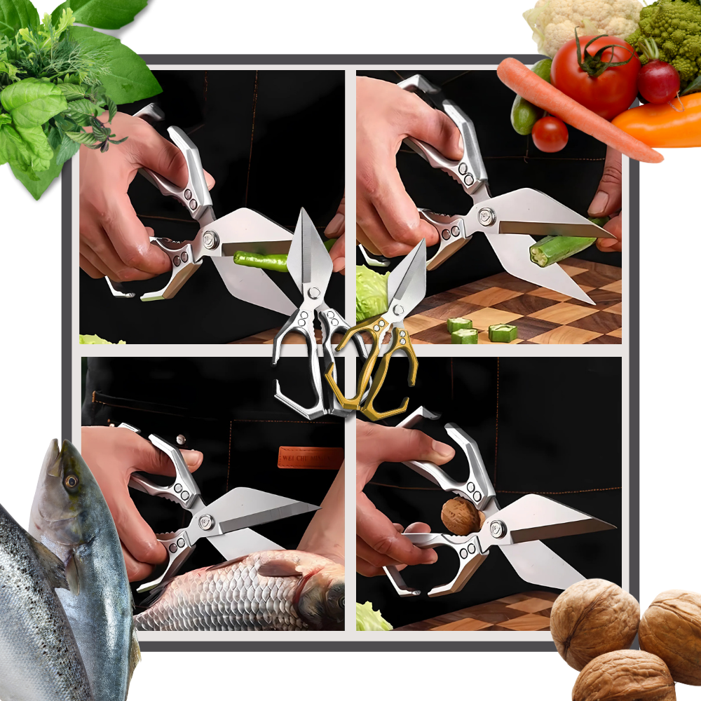 Tijeras de cocina afiladas - Ozerty