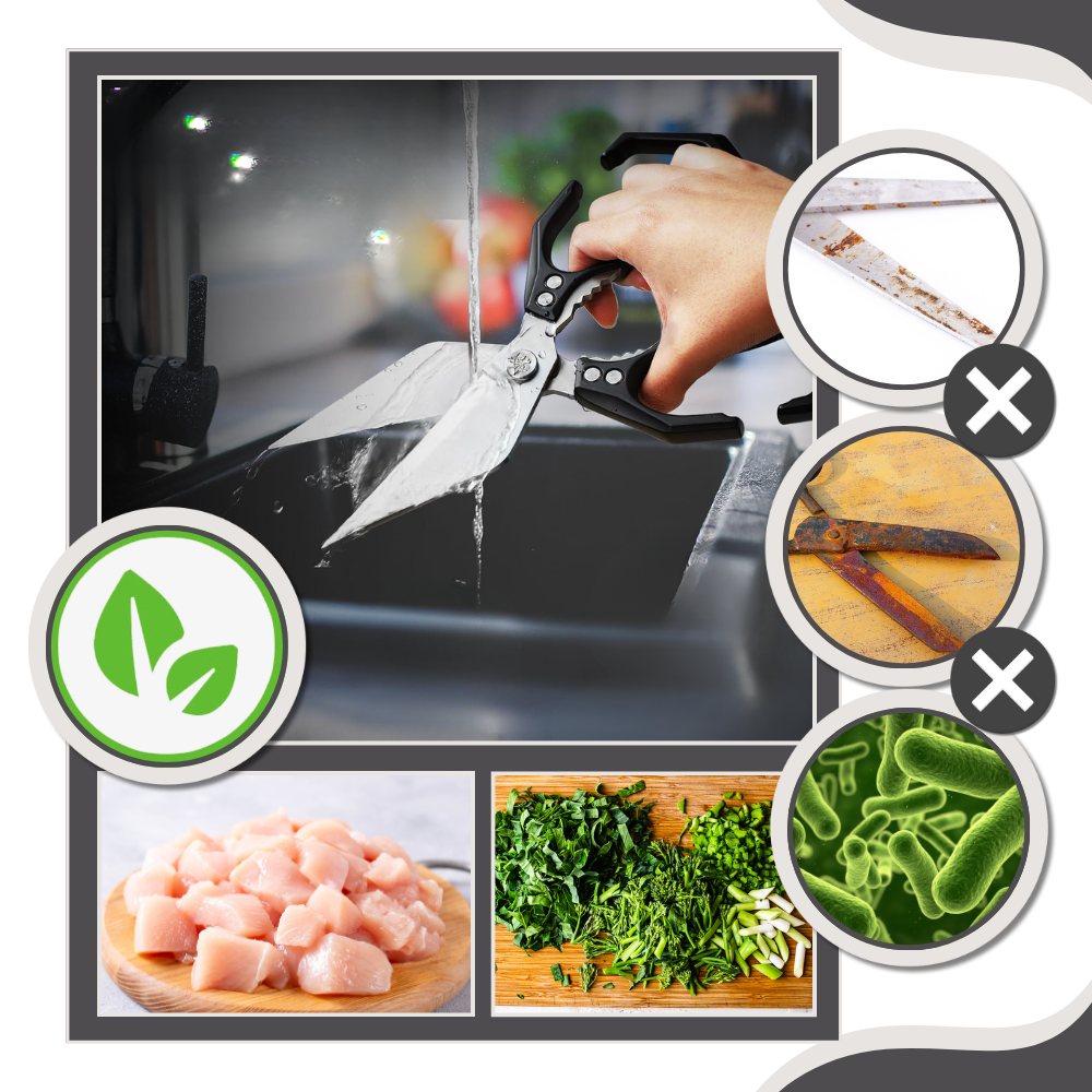 Tijeras de cocina afiladas - Ozerty