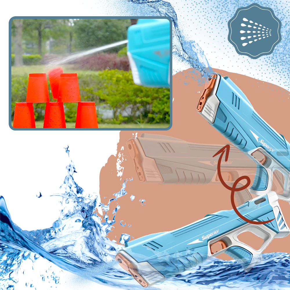 Pistola de agua eléctrica recargable
- Ozerty