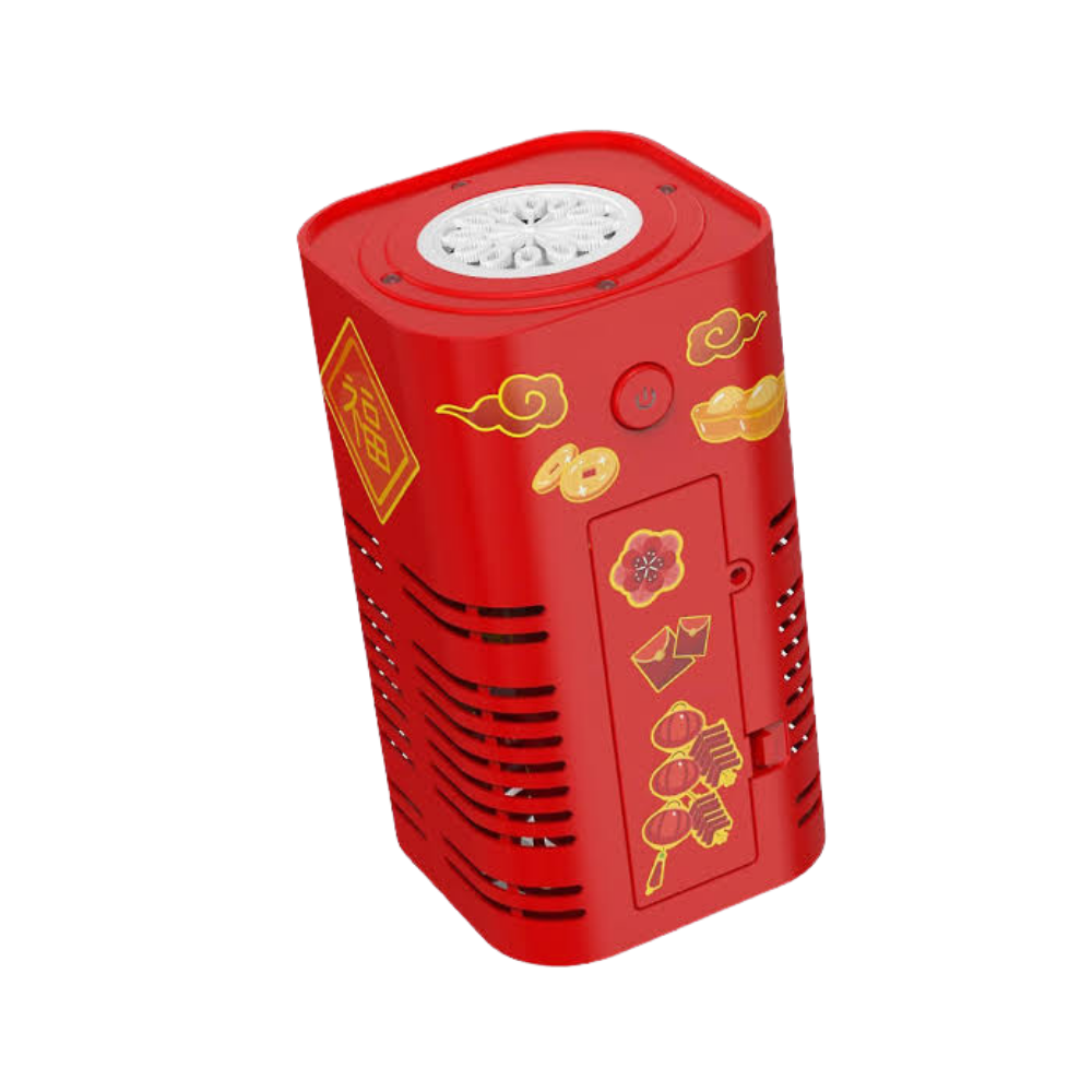 Máquina de burbujas y fuegos artificiales recargable
- Ozerty