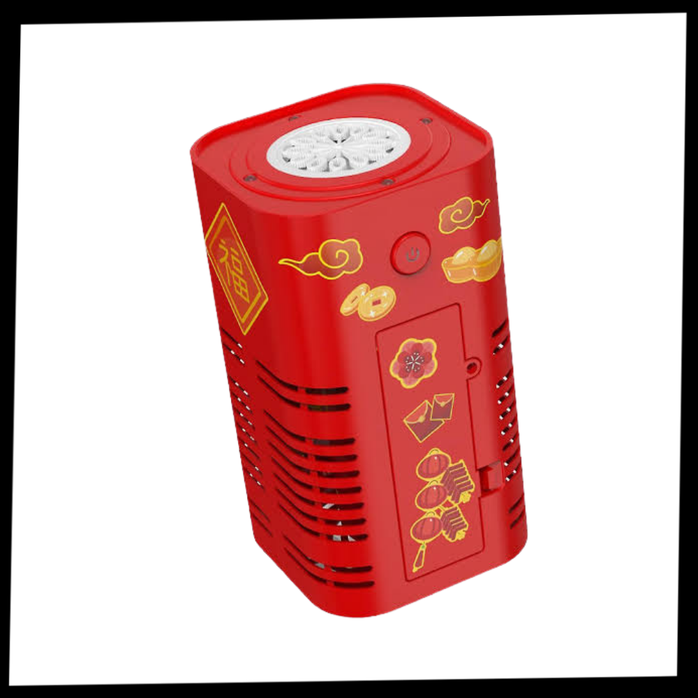 Máquina de burbujas y fuegos artificiales recargable
- Ozerty