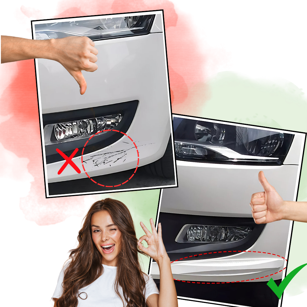 Tiras protectoras reflectantes para parachoques - Ozerty