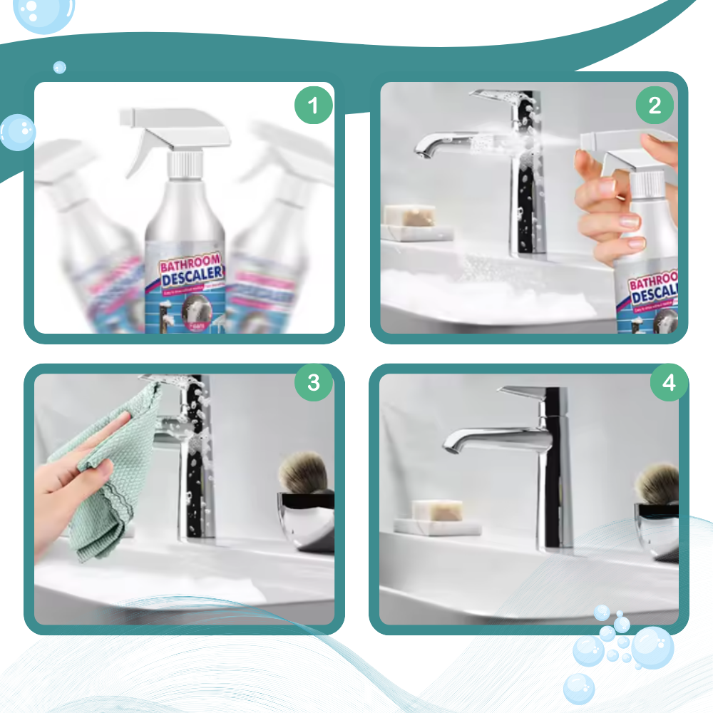 Descalcificador refrescante para baños - Ozerty
