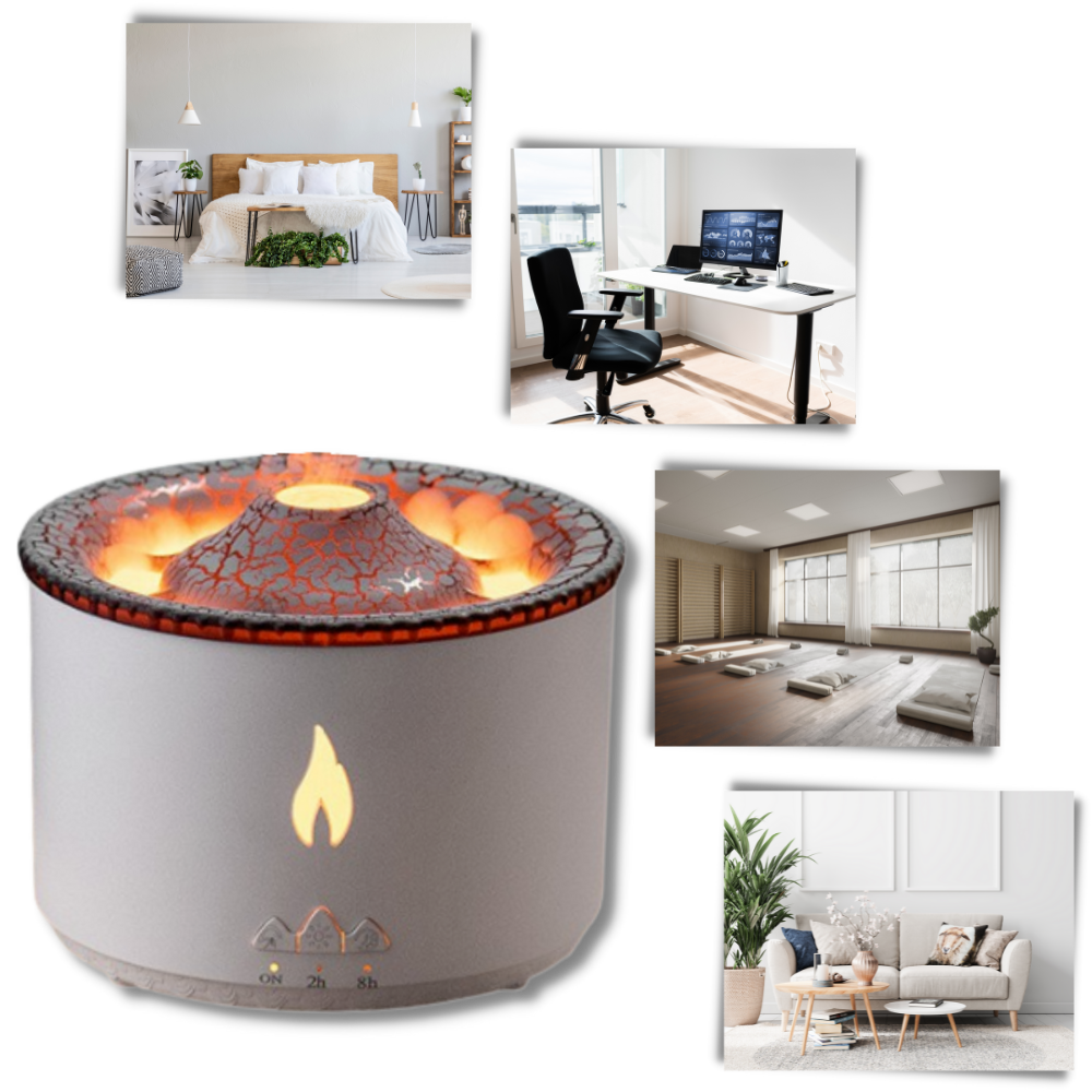 Humidificador relajante estilo volcán
- Ozerty