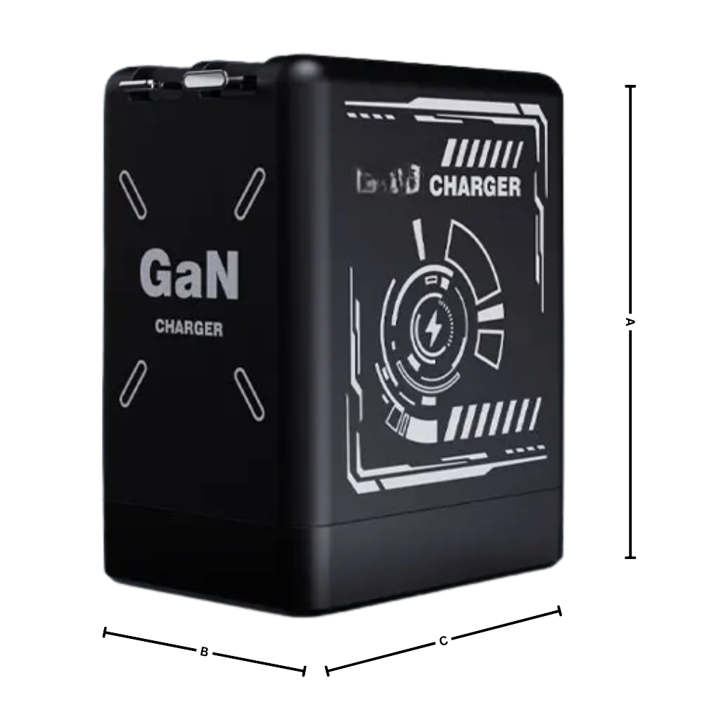 Cargador dual con cable retráctil - Ozerty