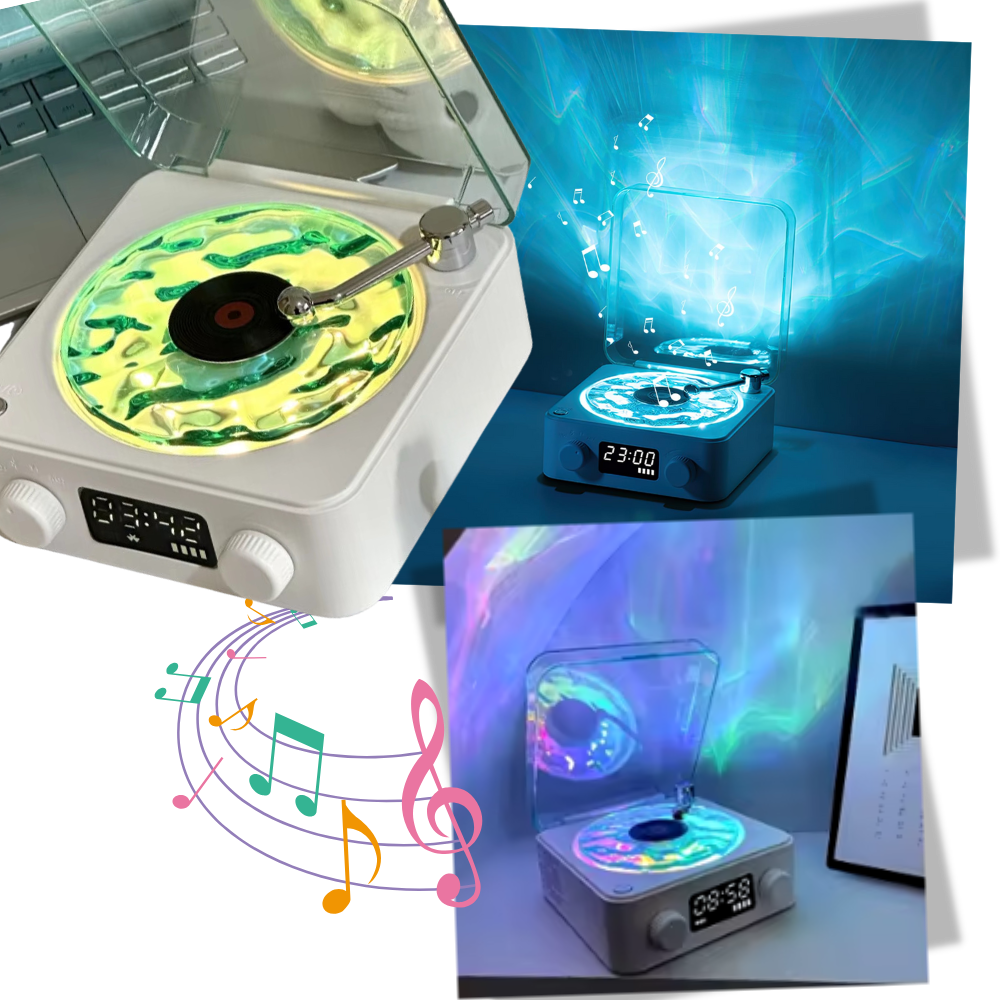 Reproductor de vinilos retro - Ozerty