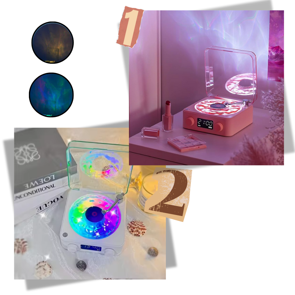 Reproductor de vinilos retro - Ozerty