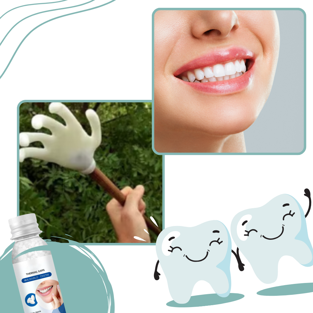 Kit de moldeado de dientes postizos reutilizables - Ozerty