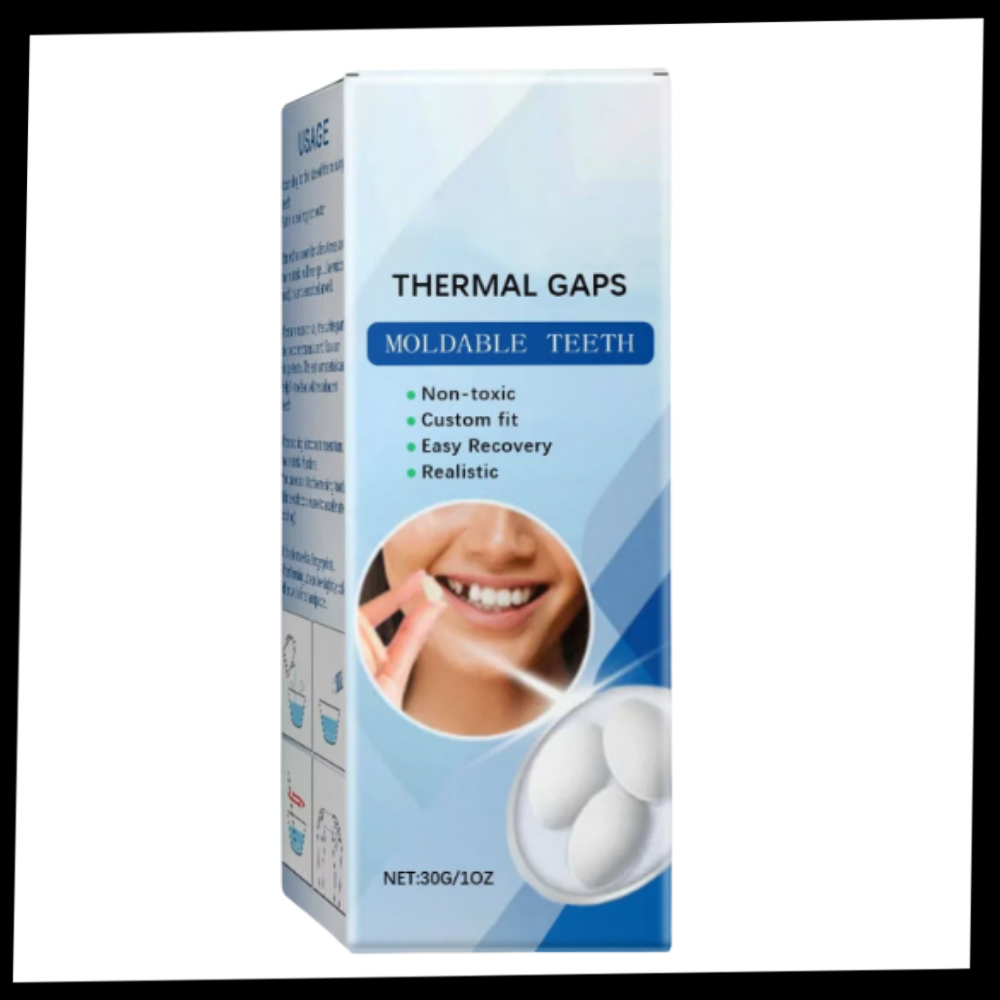 Kit de moldeado de dientes postizos reutilizables - Ozerty