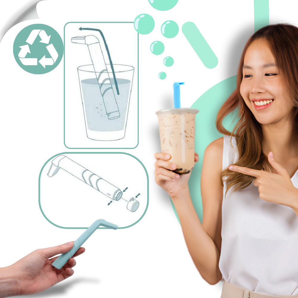 Pajita reutilizable anti hipo Hiccaway - Ozerty