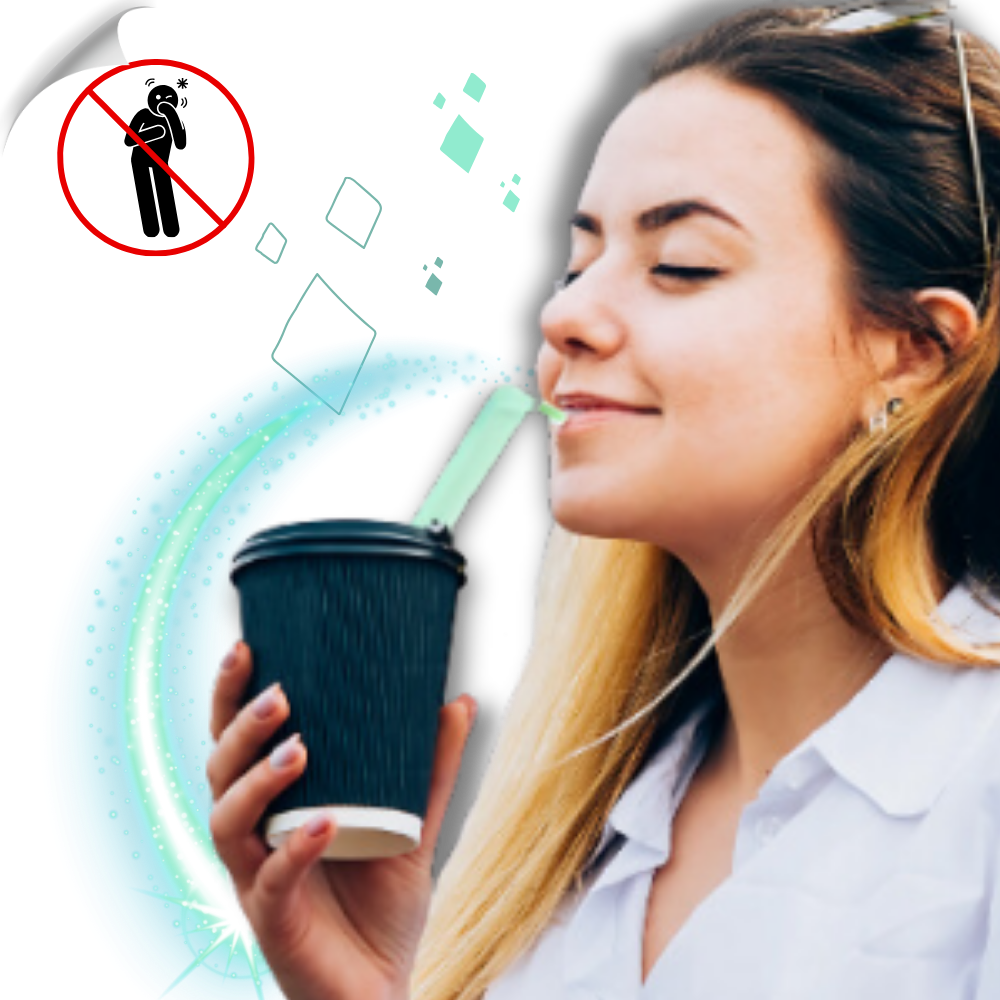 Pajita reutilizable anti hipo Hiccaway - Ozerty