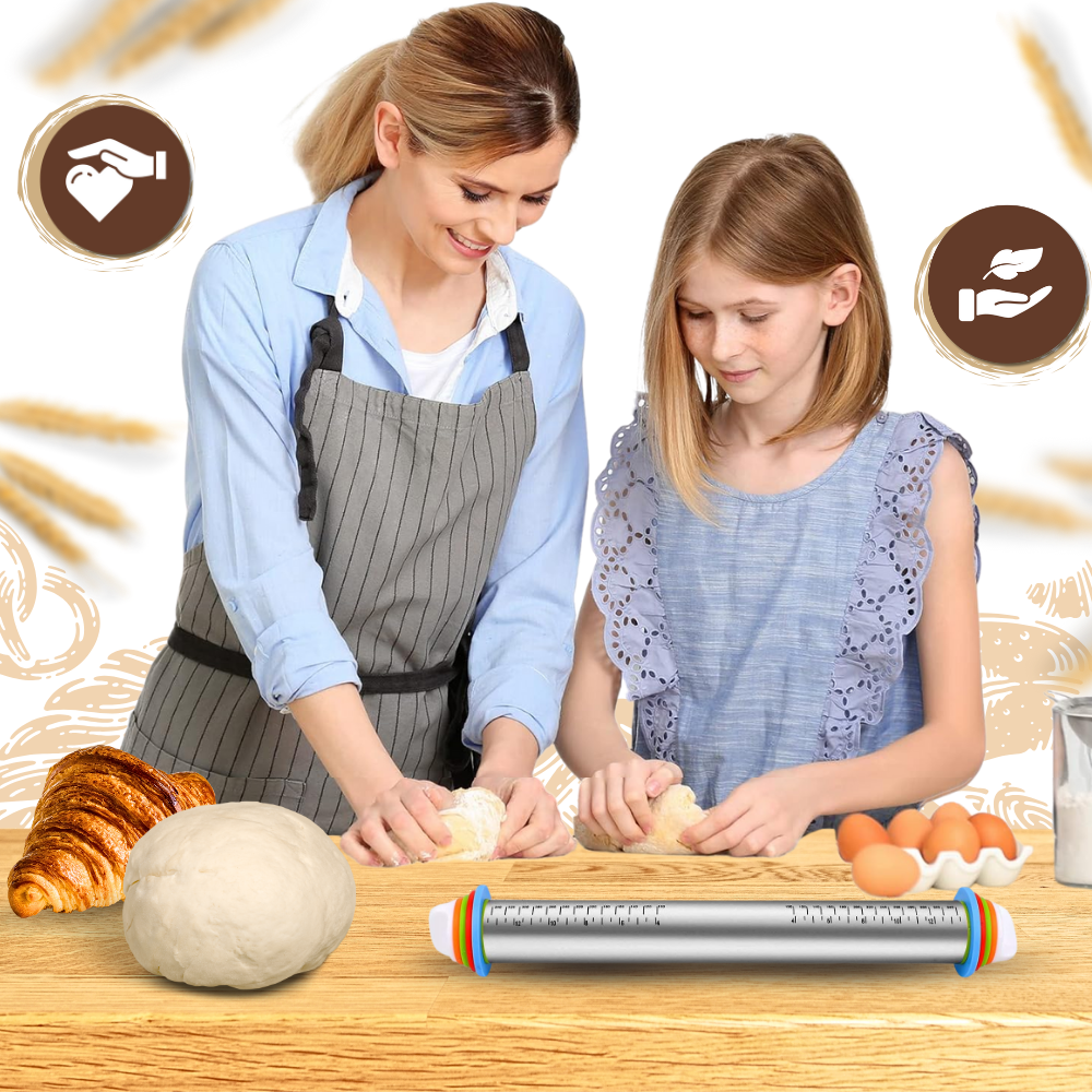 Rodillo de amasar ajustable - Ozerty