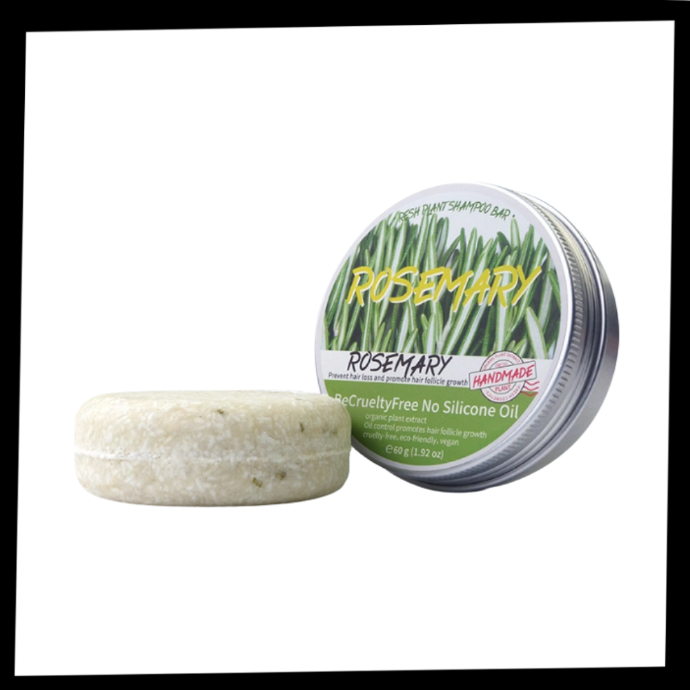 Champú de romero en barra
- Ozerty