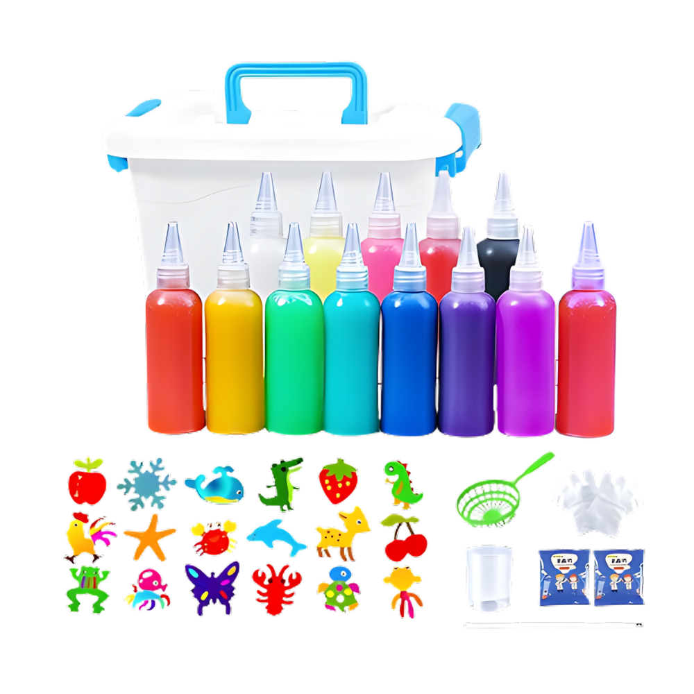 Kit autodidacta y seguro de figuras de gel Magic Elf
-13 Botellas - Ozerty