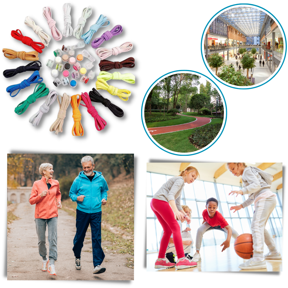 Modernos topes para cordones
- Ozerty