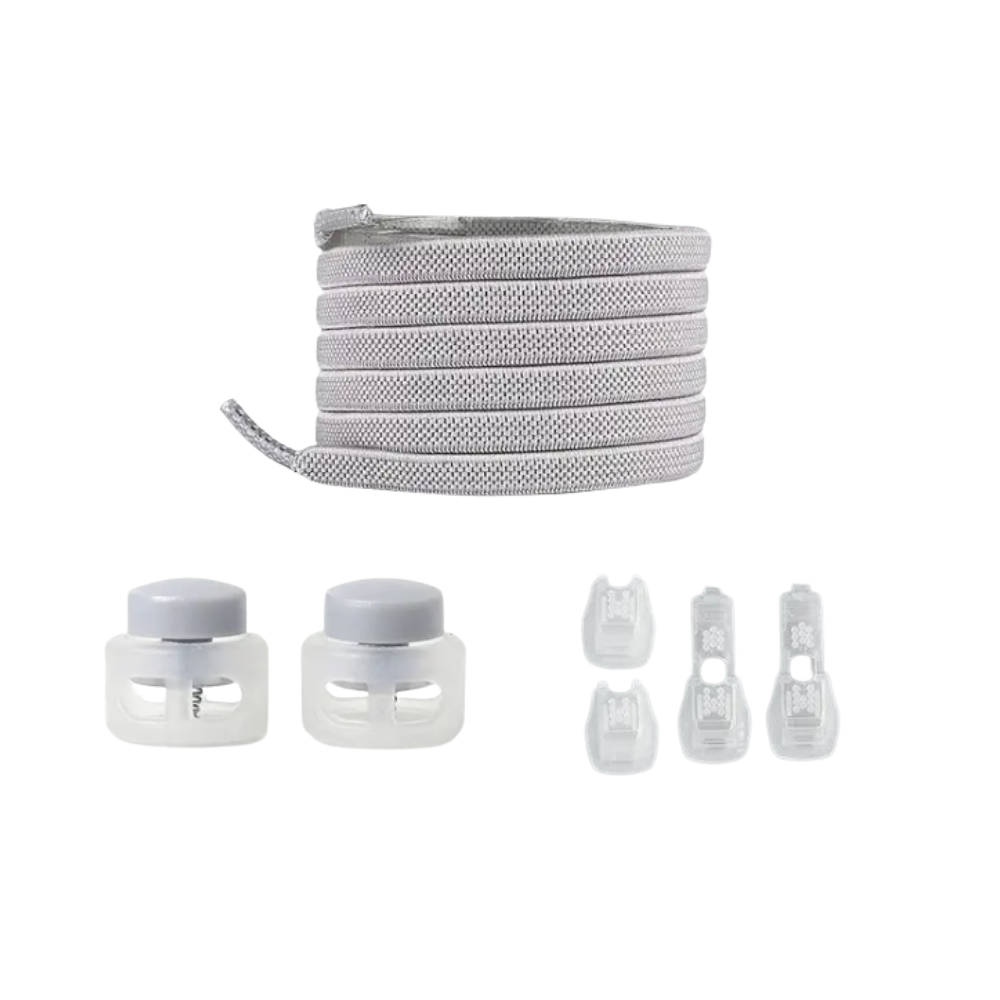 Modernos topes para cordones
-Gris claro - Ozerty