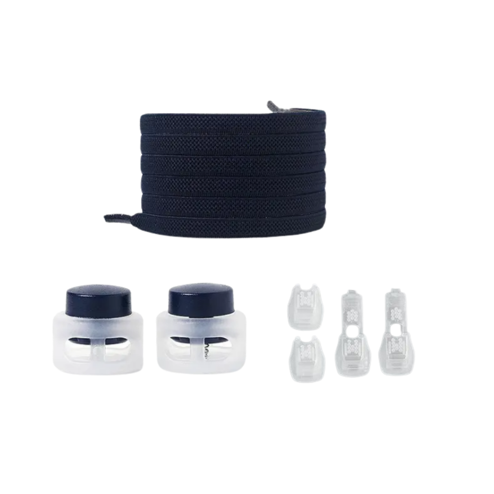 Modernos topes para cordones
-Azul marino - Ozerty