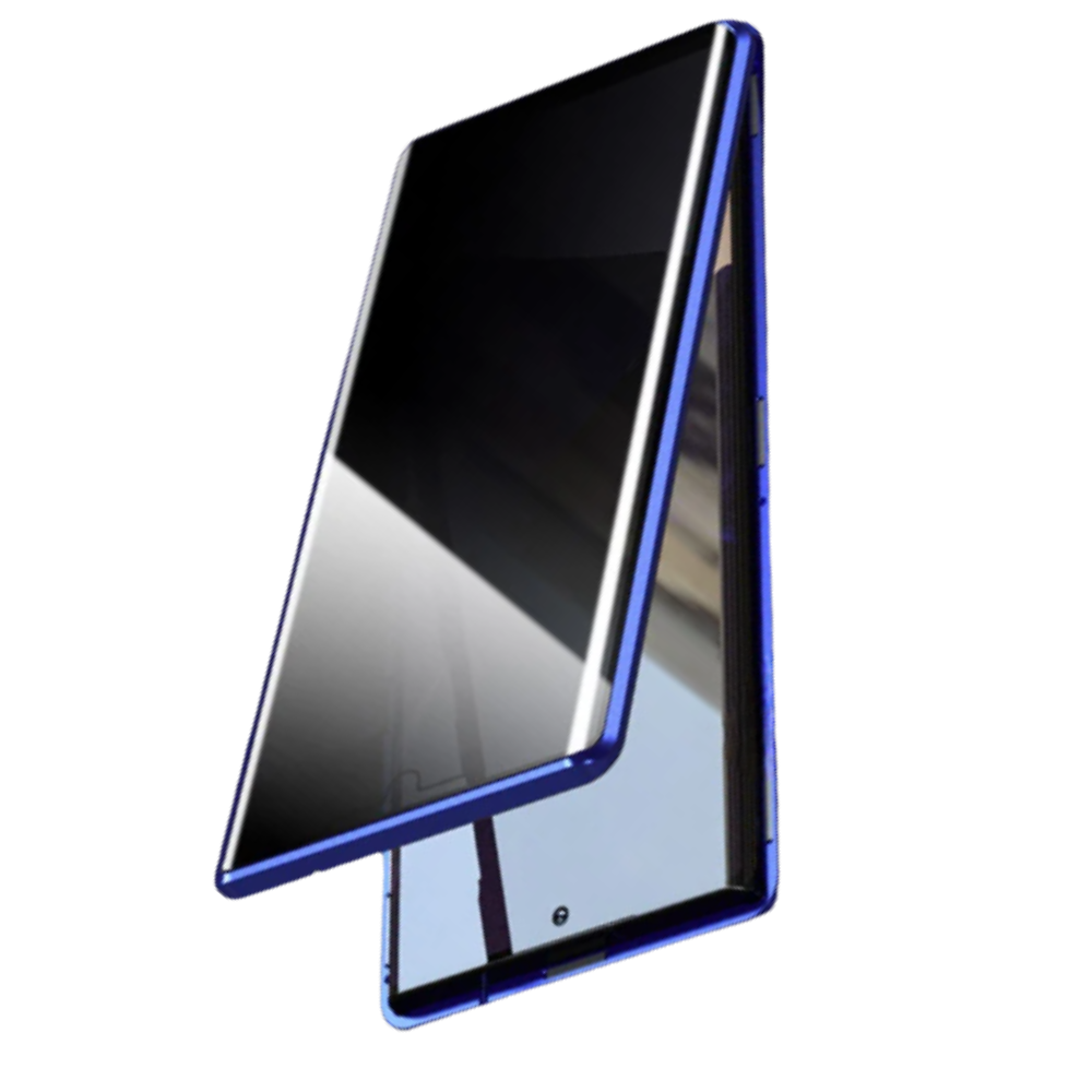 Funda para teléfono Samsung y cristal de privacidad -Azul - Ozerty