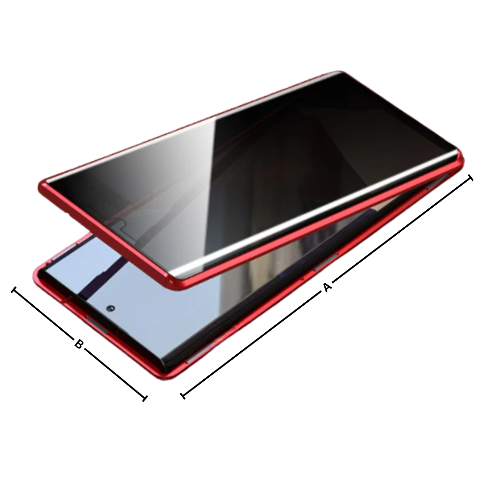 Funda para teléfono Samsung y cristal de privacidad - Ozerty