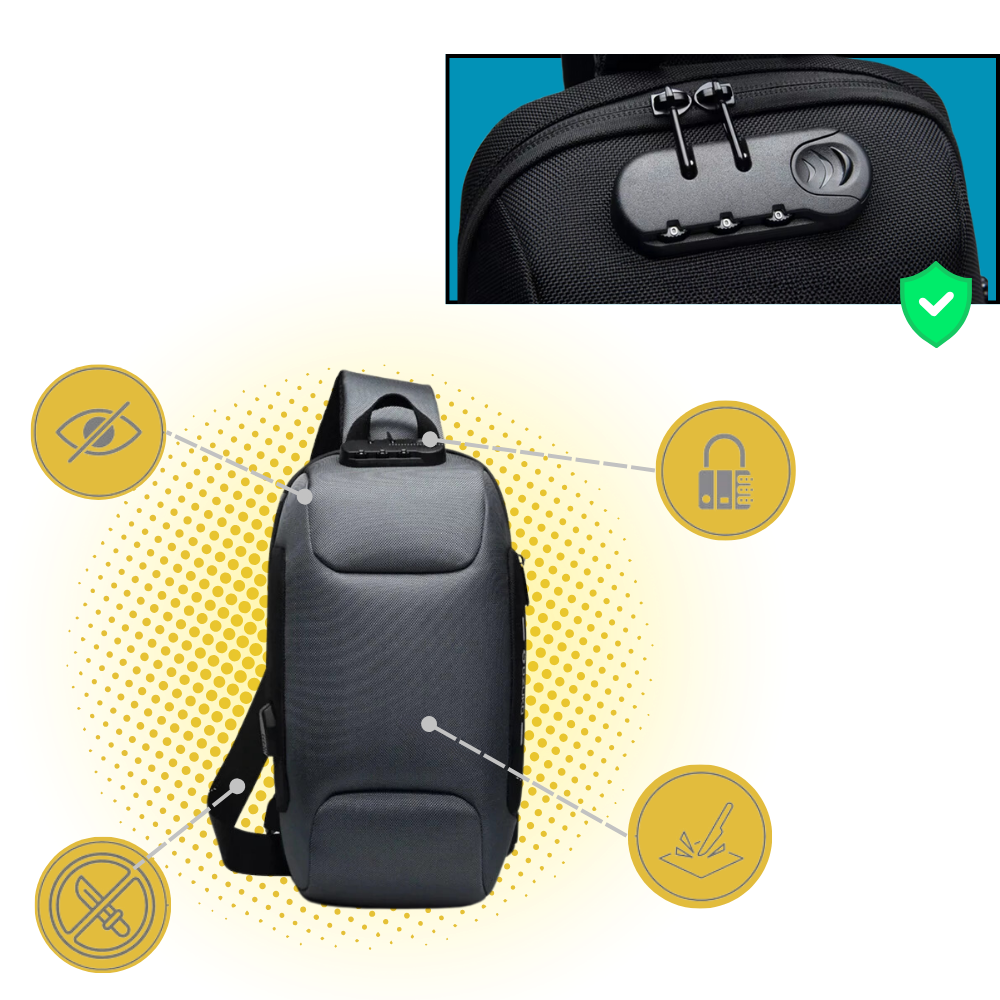 Mochila cruzada con refuerzo - Ozerty