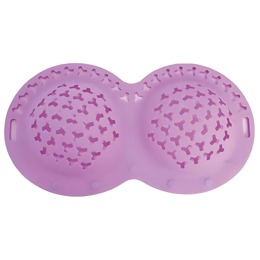 Bolsas de lavado para sujetadores con cierre
-Morado - Ozerty