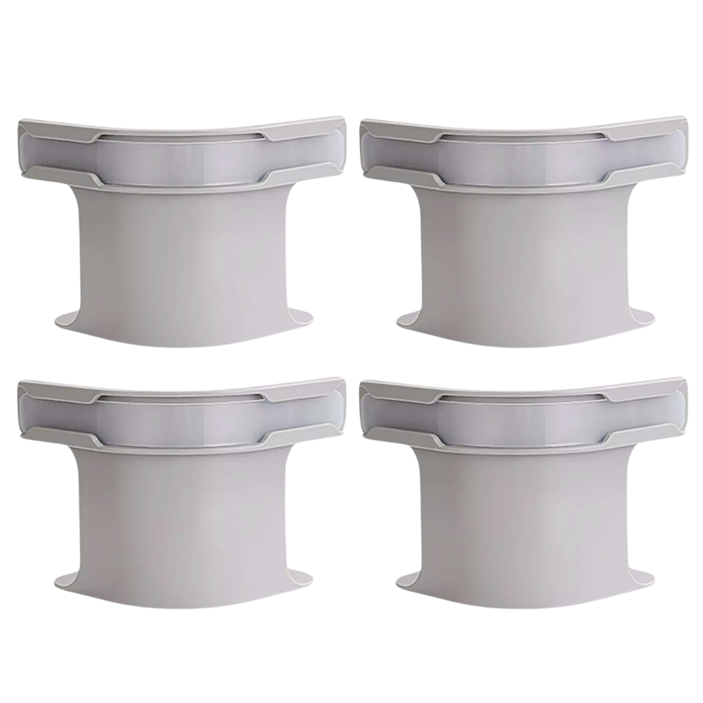 Pinzas para fijar sábanas -Gris - Ozerty