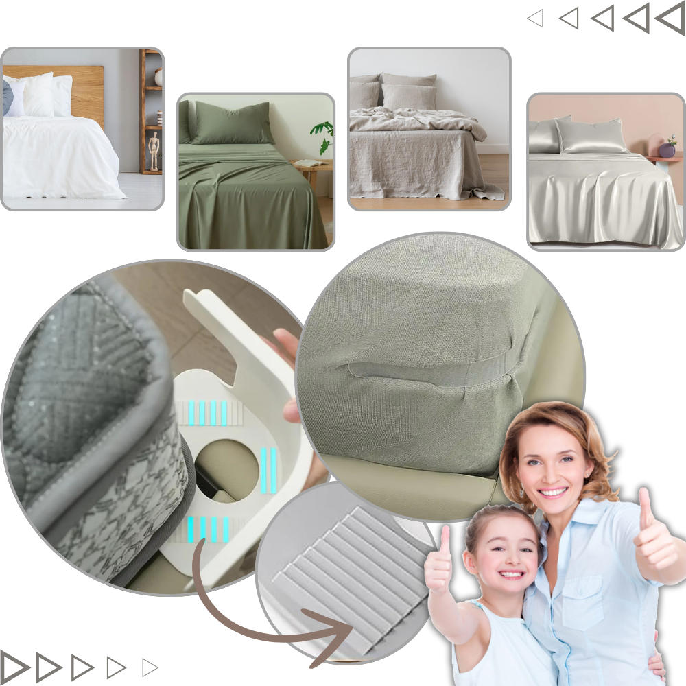 Pinzas para fijar sábanas - Ozerty