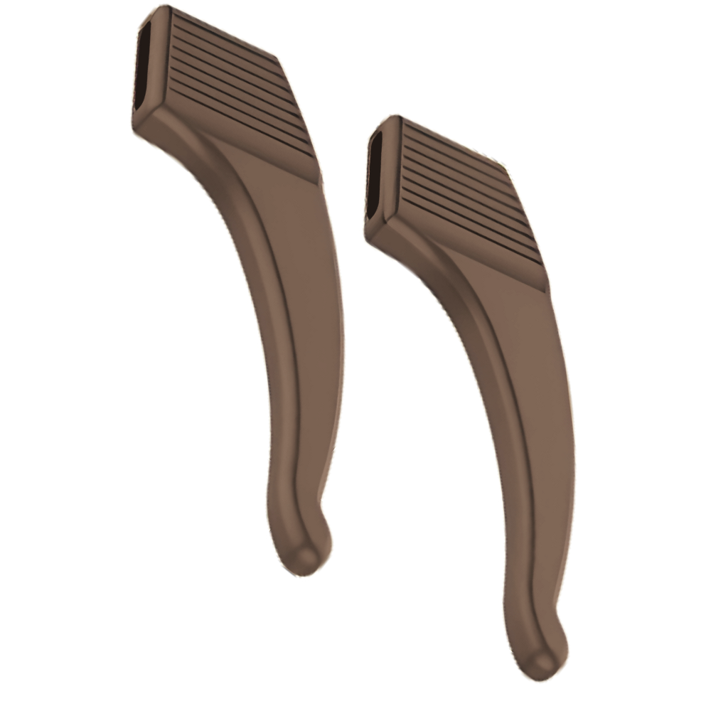 Ganchos antideslizantes para gafas -Marrón - Ozerty